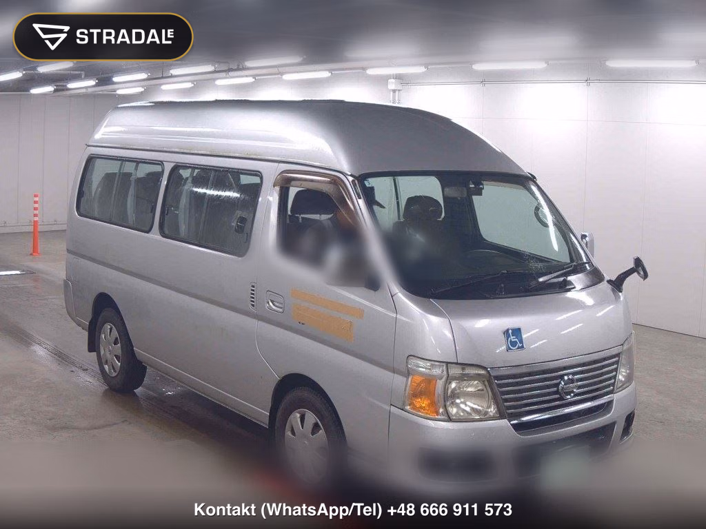NISSAN CARAVAN COACH 4D GX 2010, aukcja z Japonii, zdjęcie 1