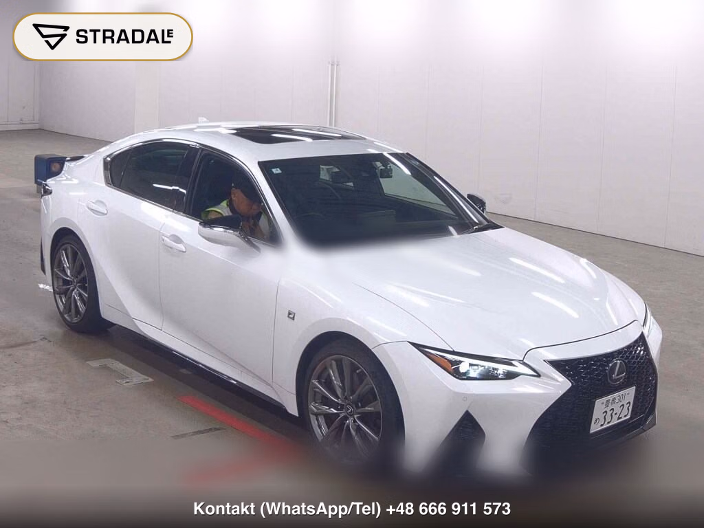 LEXUS IS 4D IS300 F SPORT 2021, aukcja z Japonii, zdjęcie 1