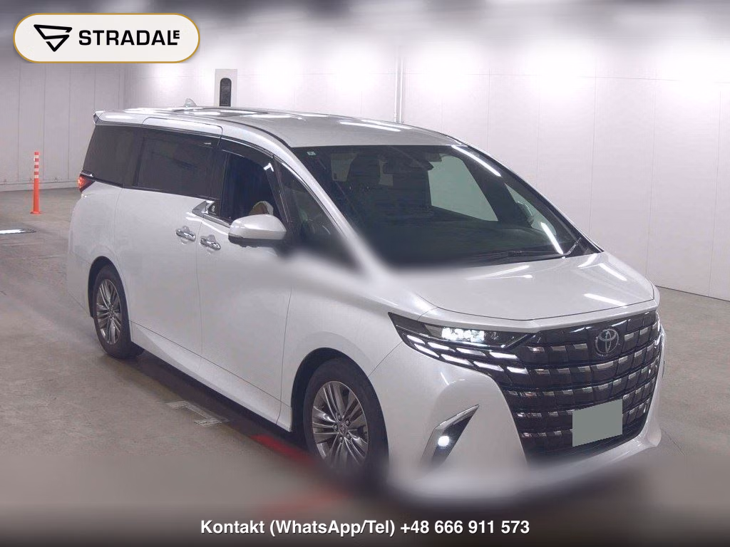 TOYOTA ALPHARD Z 2024, aukcja z Japonii, zdjęcie 1