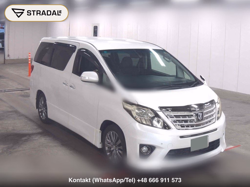 TOYOTA ALPHARD 240S TYPE GOLD 2012, aukcja z Japonii, zdjęcie 1