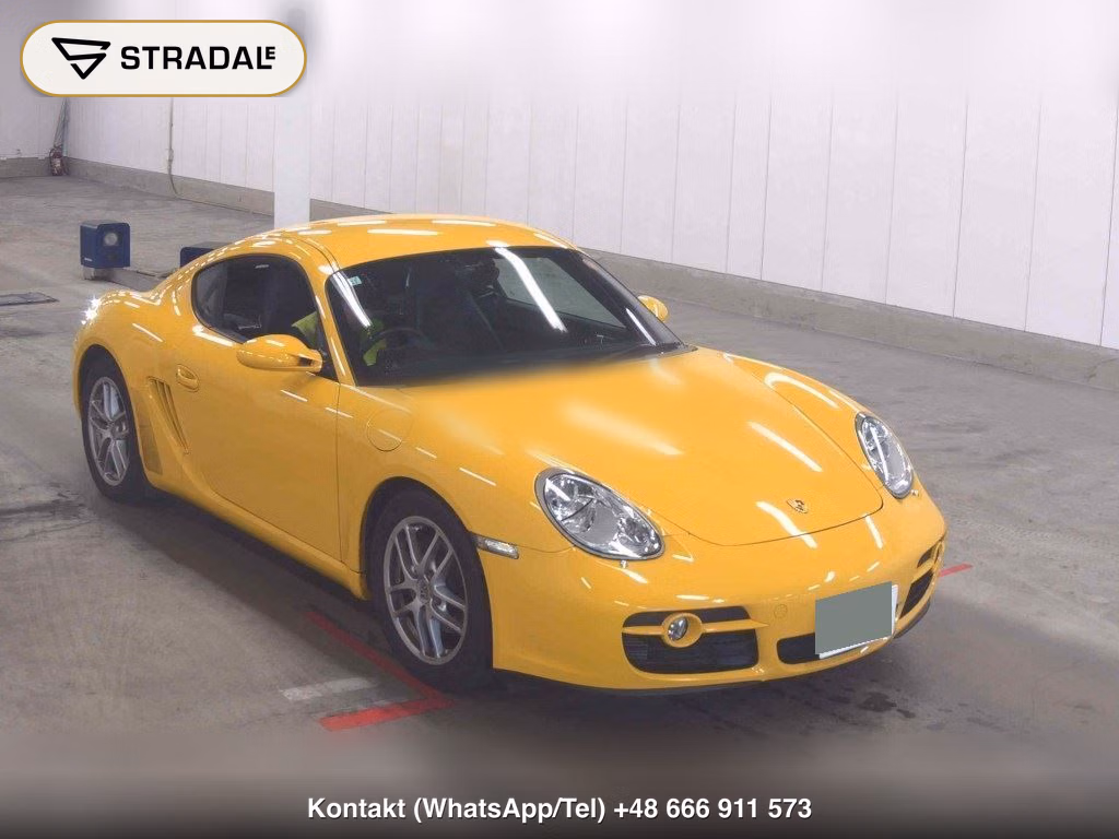 PORSCHE CAYMAN BASE GRADE 2007, aukcja z Japonii, zdjęcie 1
