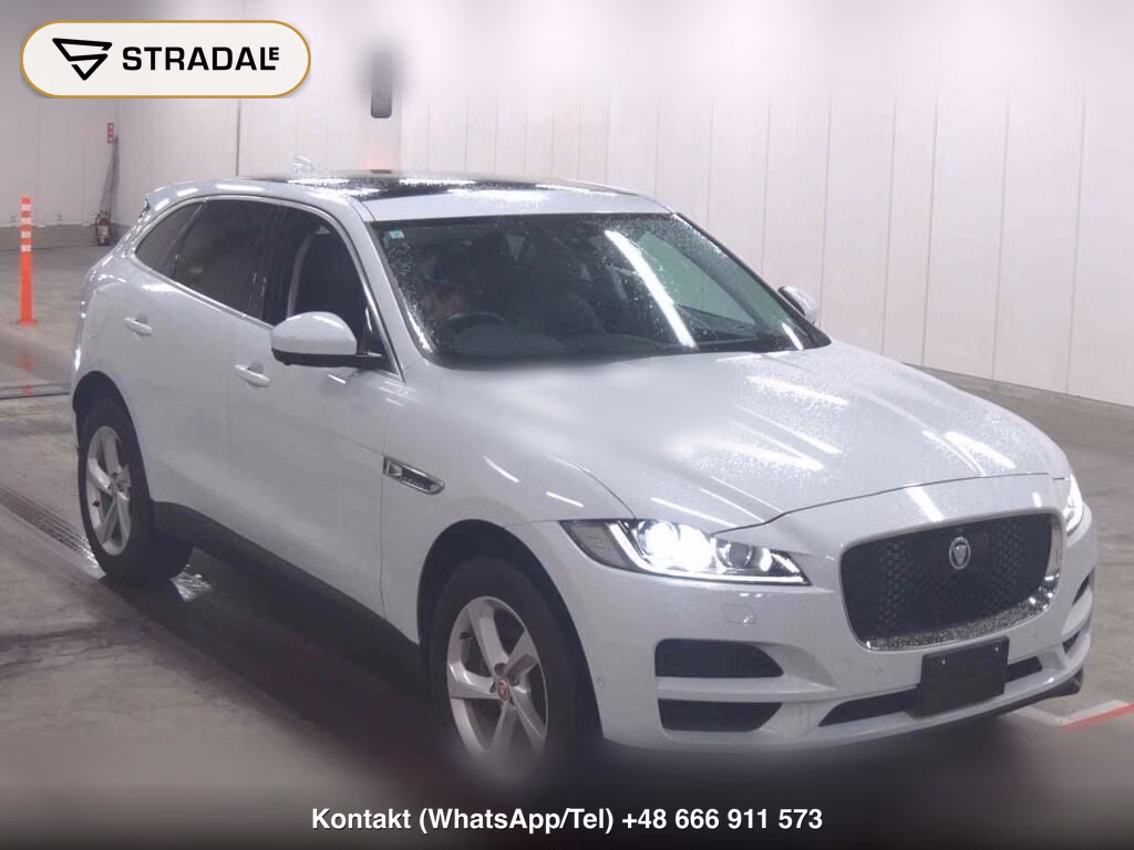 JAGUAR F-PACE 4WD PRESTIGE 2017, aukcja z Japonii, zdjęcie 1