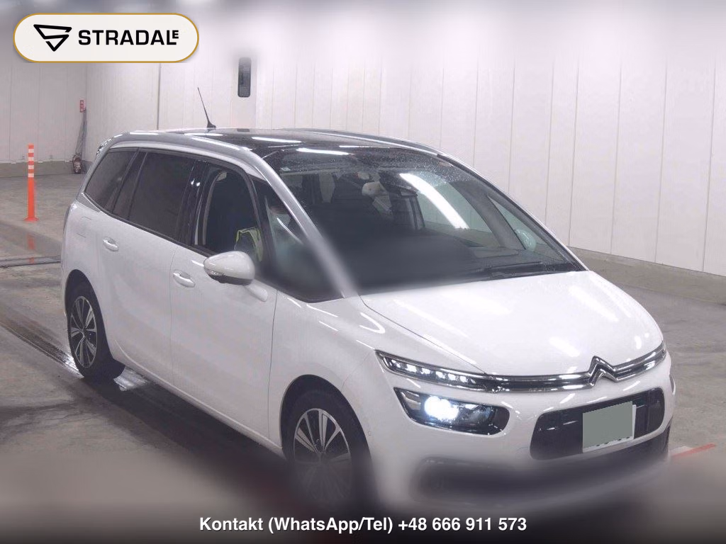 CITROEN GRAND C4 PICASSO WILD BLUE 2018, aukcja z Japonii, zdjęcie 1