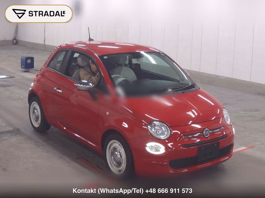 FIAT 500 1.2 POP 2019, aukcja z Japonii, zdjęcie 1