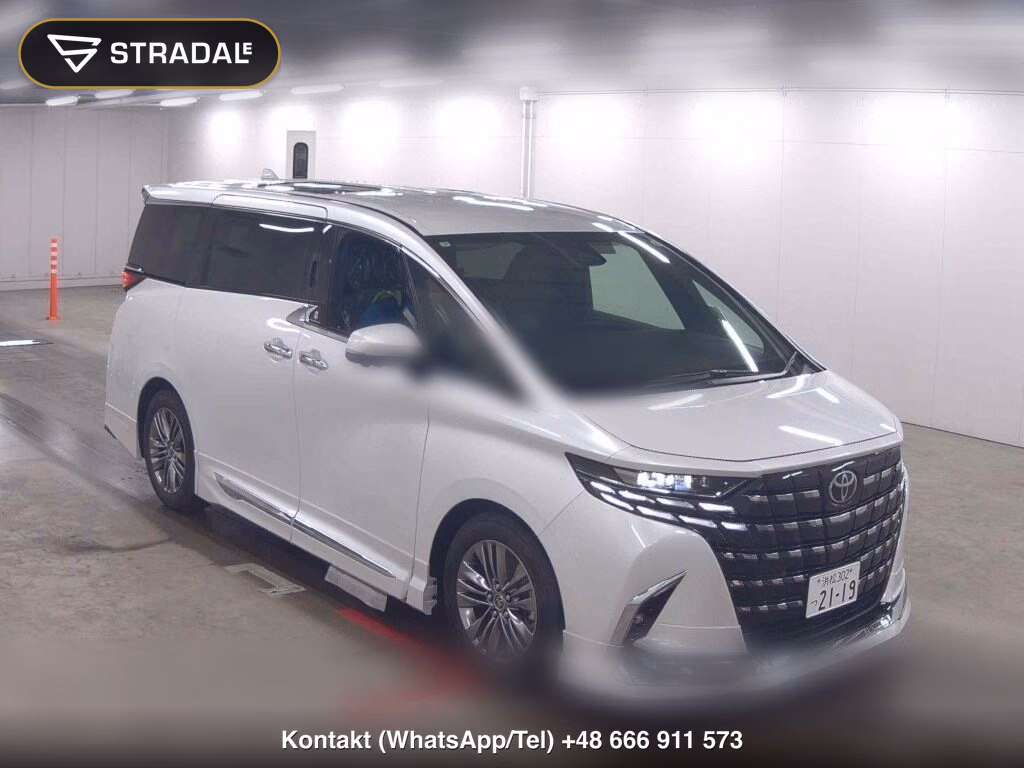 TOYOTA ALPHARD Z 2025, aukcja z Japonii, zdjęcie 1