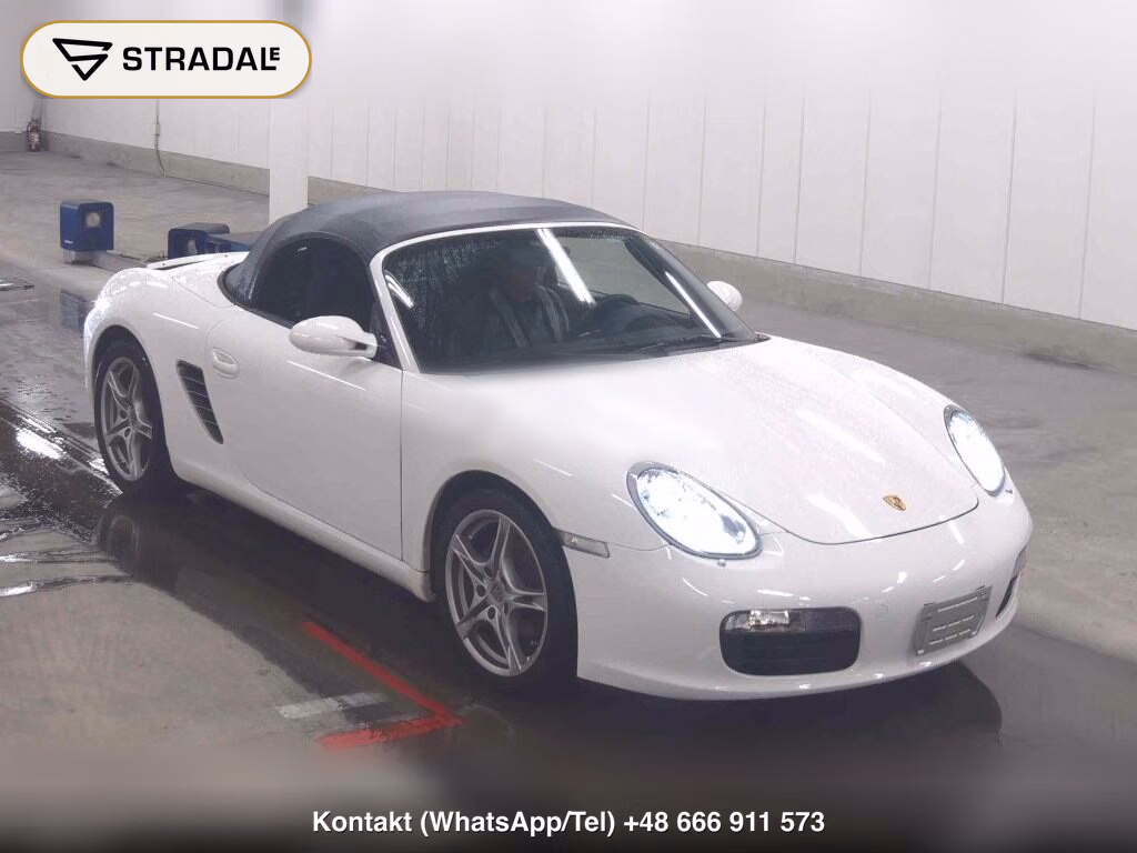 PORSCHE BOXSTER BOXSTER 2007, aukcja z Japonii, zdjęcie 1