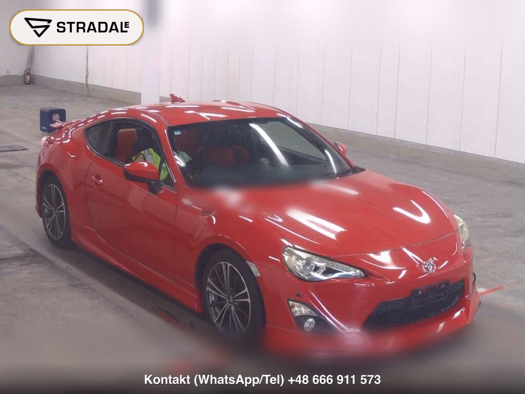 TOYOTA 86 GT LIMITED 2012, aukcja z Japonii, zdjęcie 1