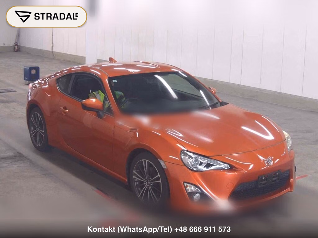 TOYOTA 86 GT 2015, aukcja z Japonii, zdjęcie 1