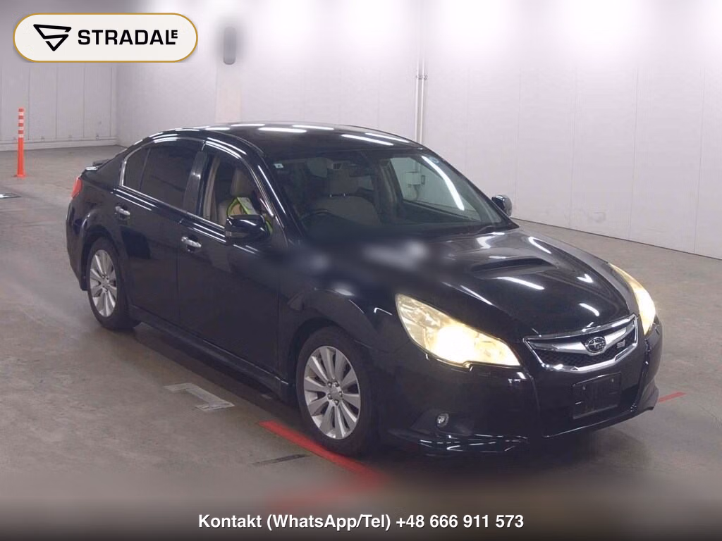SUBARU LEGACY B4 4D 4WD 2.5GT EYESIGHT 2011, aukcja z Japonii, zdjęcie 1