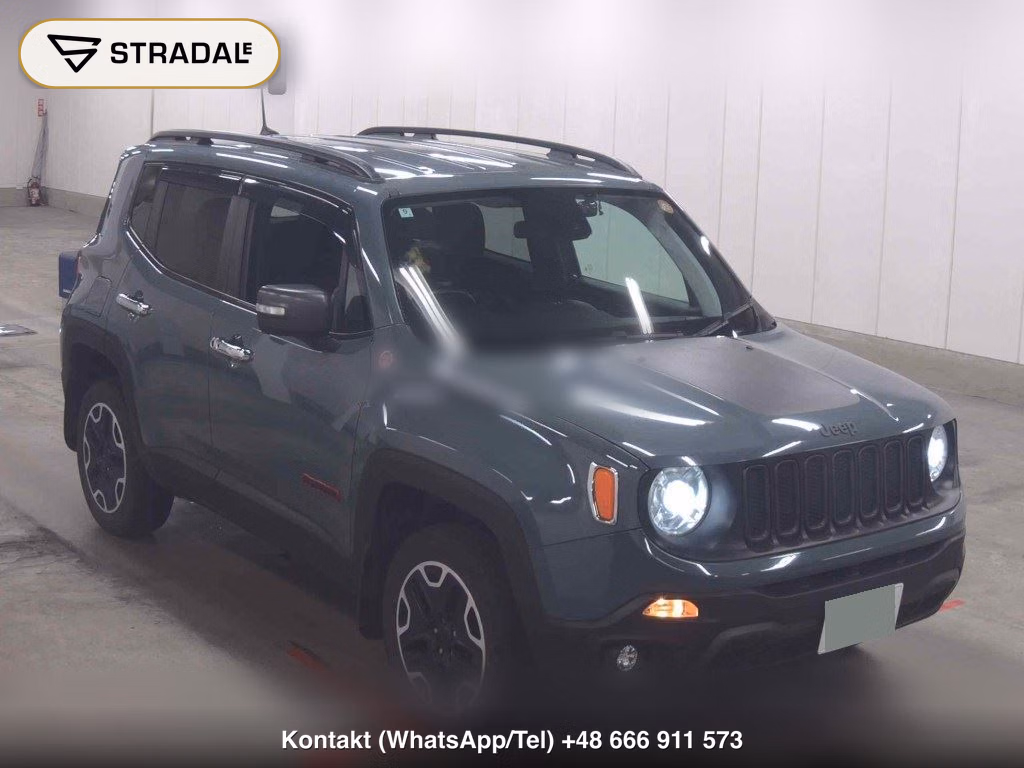 CHRYSLER JEEP JEEP RENEGADE 4WD TRAILHAWK 2018, aukcja z Japonii, zdjęcie 1