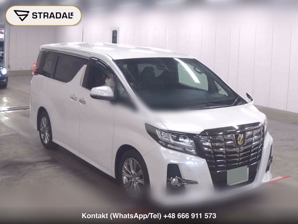 TOYOTA ALPHARD 3.5SA TYPE BLACK 2016, aukcja z Japonii, zdjęcie 1