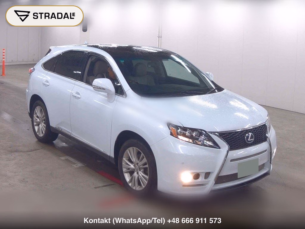 LEXUS RX 4WD RX450H VERSION L 2009, aukcja z Japonii, zdjęcie 1