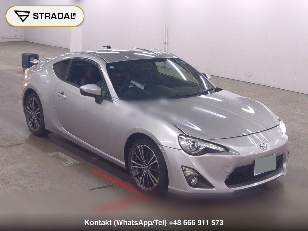 TOYOTA 86 GT LIMITED 2012, aukcja z Japonii, zdjęcie 1