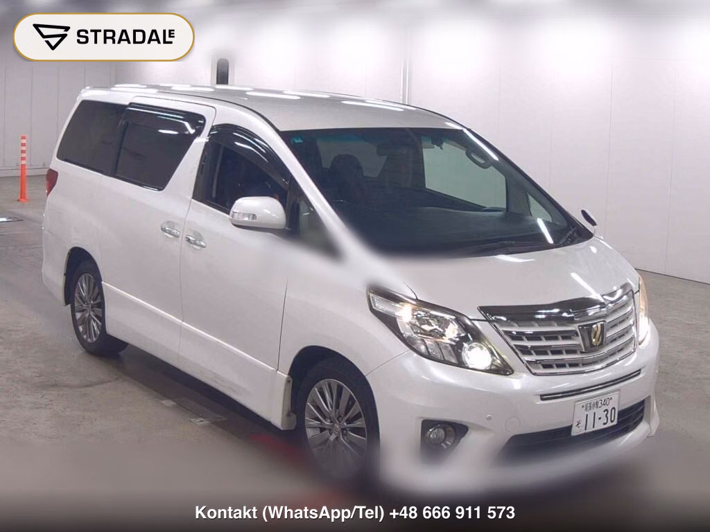 TOYOTA ALPHARD 4WD 240S TYPE GOLD Ⅱ 2014, aukcja z Japonii, zdjęcie 1