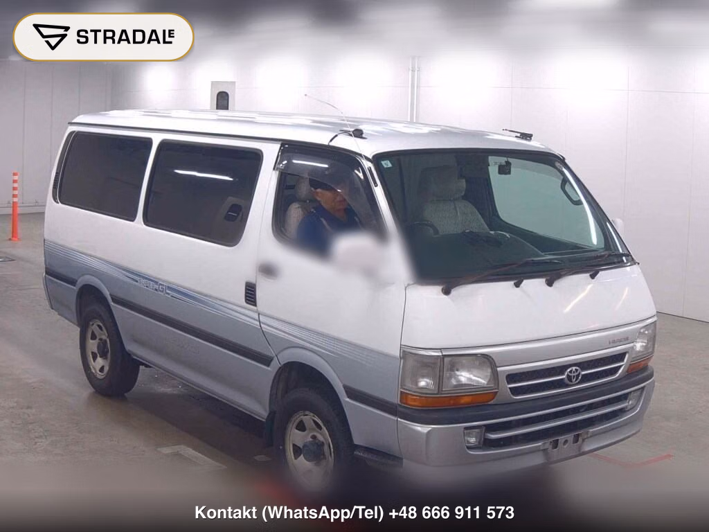 TOYOTA HIACE VAN 4D 4WD LONG SUPER GL 1998, aukcja z Japonii, zdjęcie 1