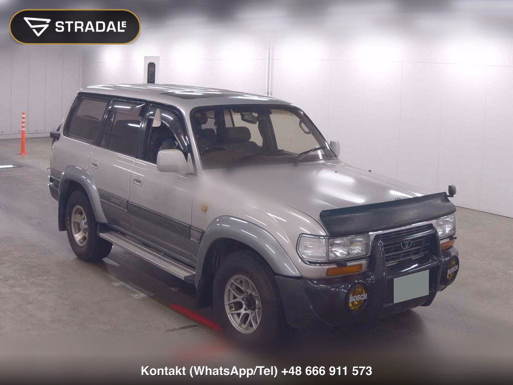 TOYOTA LAND CRUISER 80 4WD VX LIMITED 1997, aukcja z Japonii, zdjęcie 1