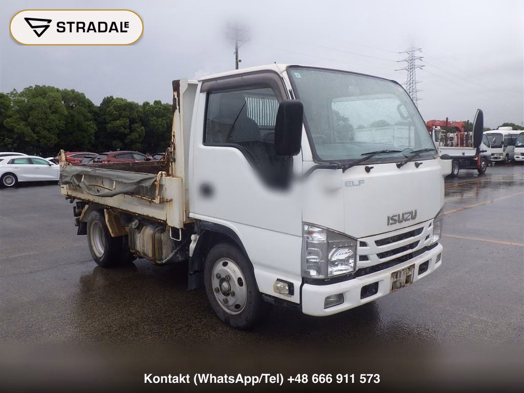 ISUZU ELF TRUCK 2D STRENGTHEN DUMP 2017, aukcja z Japonii, zdjęcie 1