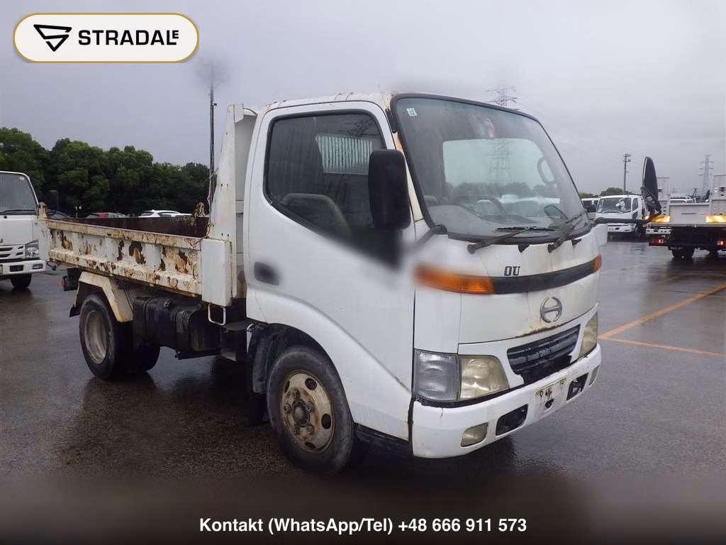 HINO DUTRO 2D HIGH DECK DUMP 2002, aukcja z Japonii, zdjęcie 1