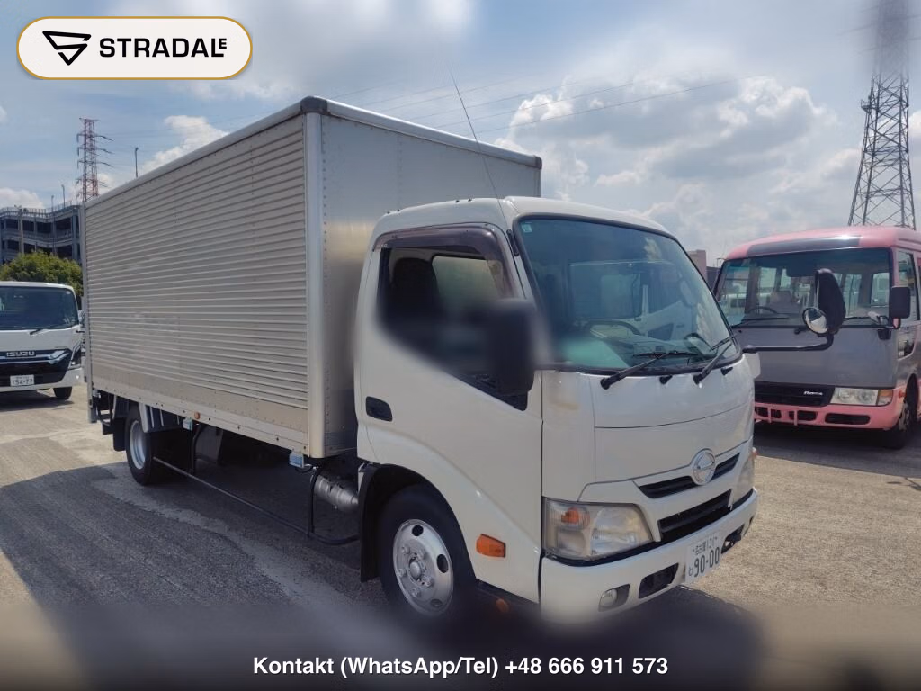 HINO DUTRO 2D PANEL VAN POWER LIFTGATE 2017, aukcja z Japonii, zdjęcie 1