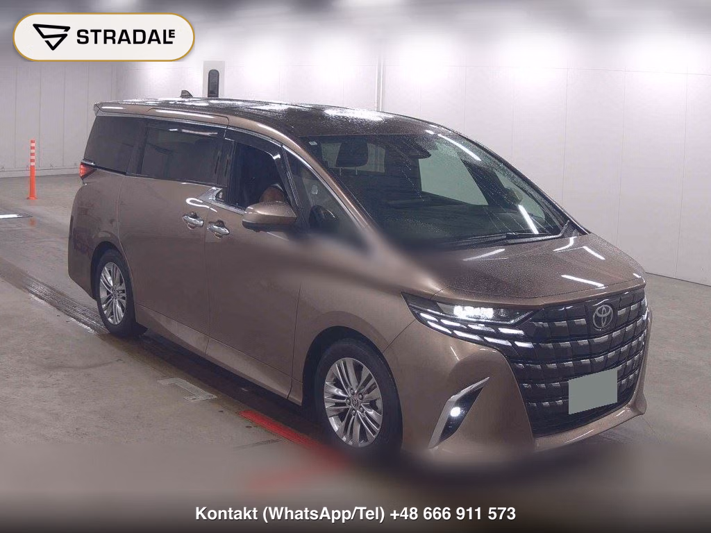 TOYOTA ALPHARD Z 2024, aukcja z Japonii, zdjęcie 1