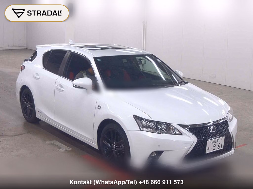LEXUS CT CT200H F SPORT X LINE 2015, aukcja z Japonii, zdjęcie 1
