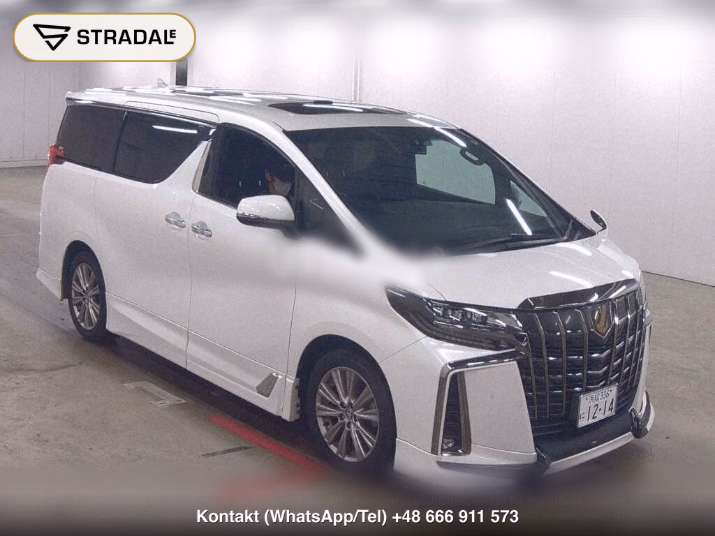 TOYOTA ALPHARD 2.5S TYPE GOLD 2020, aukcja z Japonii, zdjęcie 1