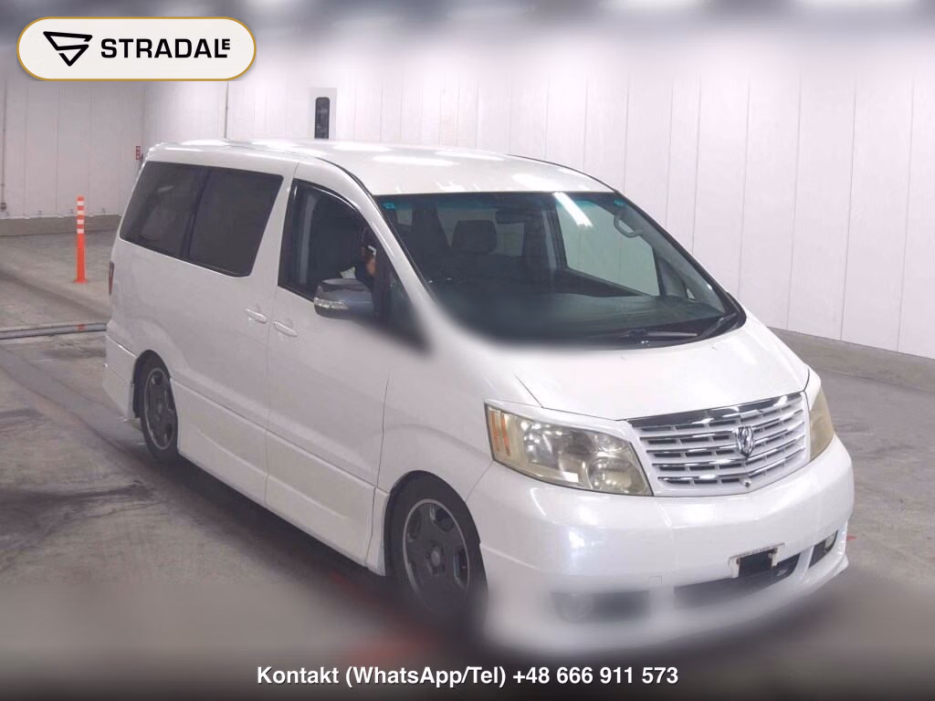 TOYOTA ALPHARD V 4WD MS PREMIUM ALCANTARA VERSION 2004, aukcja z Japonii, zdjęcie 1