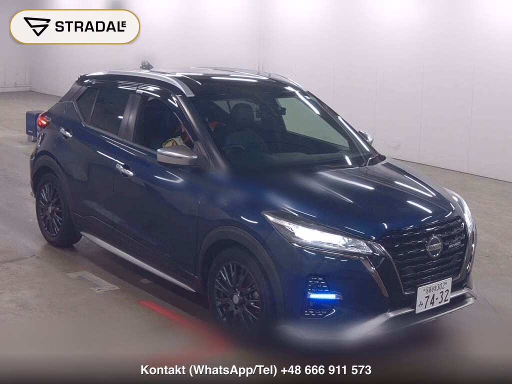 NISSAN KICKS 5D AUTECH 2022, aukcja z Japonii, zdjęcie 1