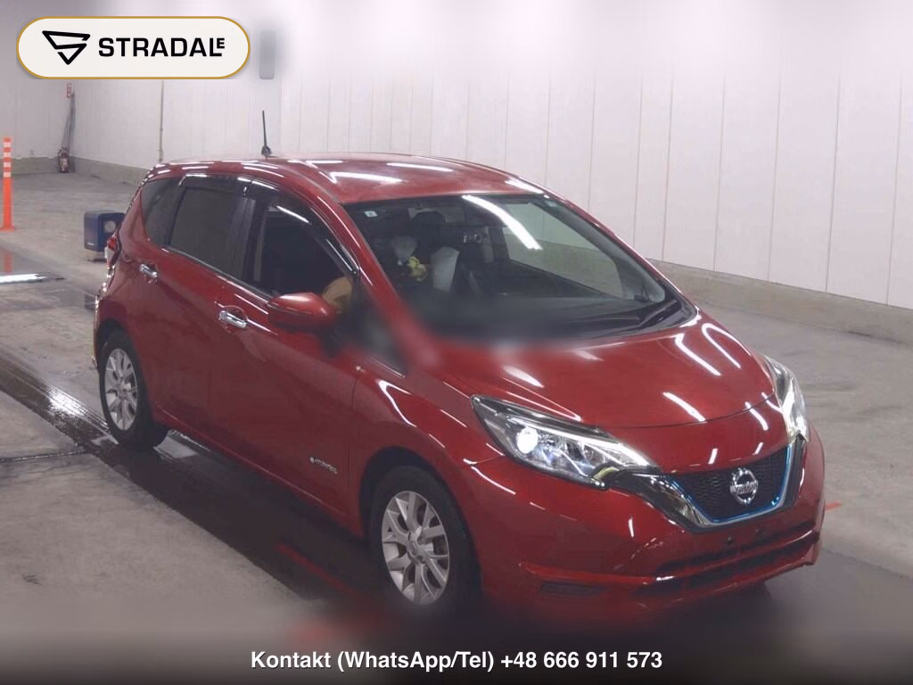 NISSAN NOTE E-POWER X 2017, aukcja z Japonii, zdjęcie 1