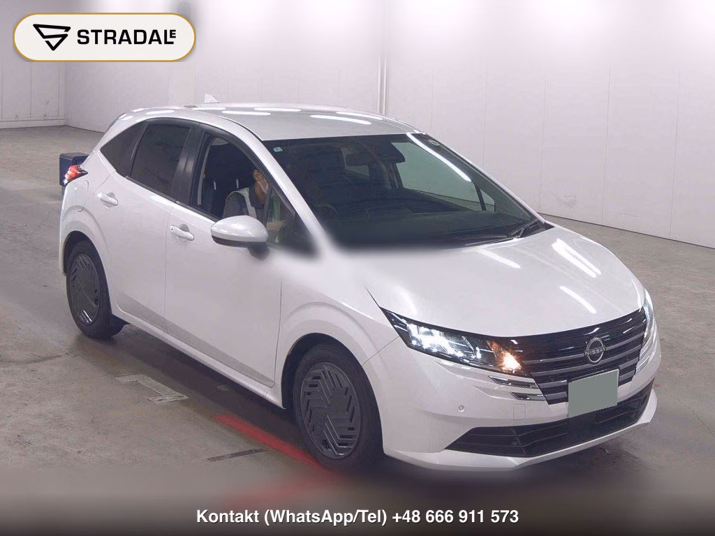 NISSAN NOTE X 2025, aukcja z Japonii, zdjęcie 1