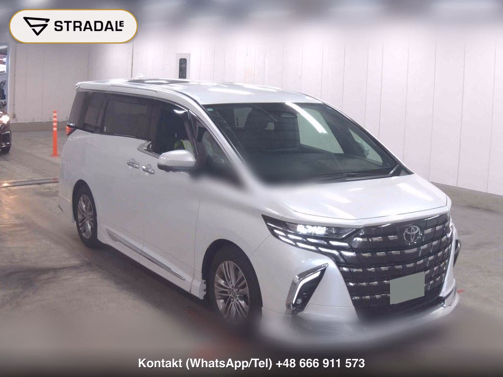 TOYOTA ALPHARD Z 2025, aukcja z Japonii, zdjęcie 1