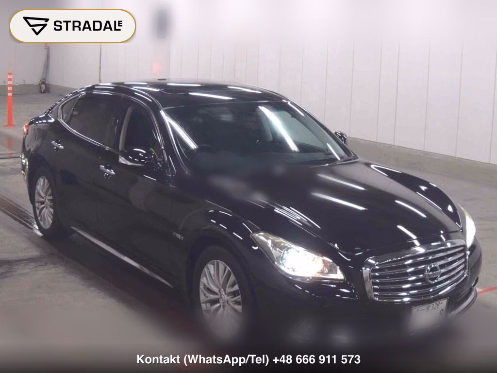 NISSAN CIMA 4D HYBRID 2018, aukcja z Japonii, zdjęcie 1