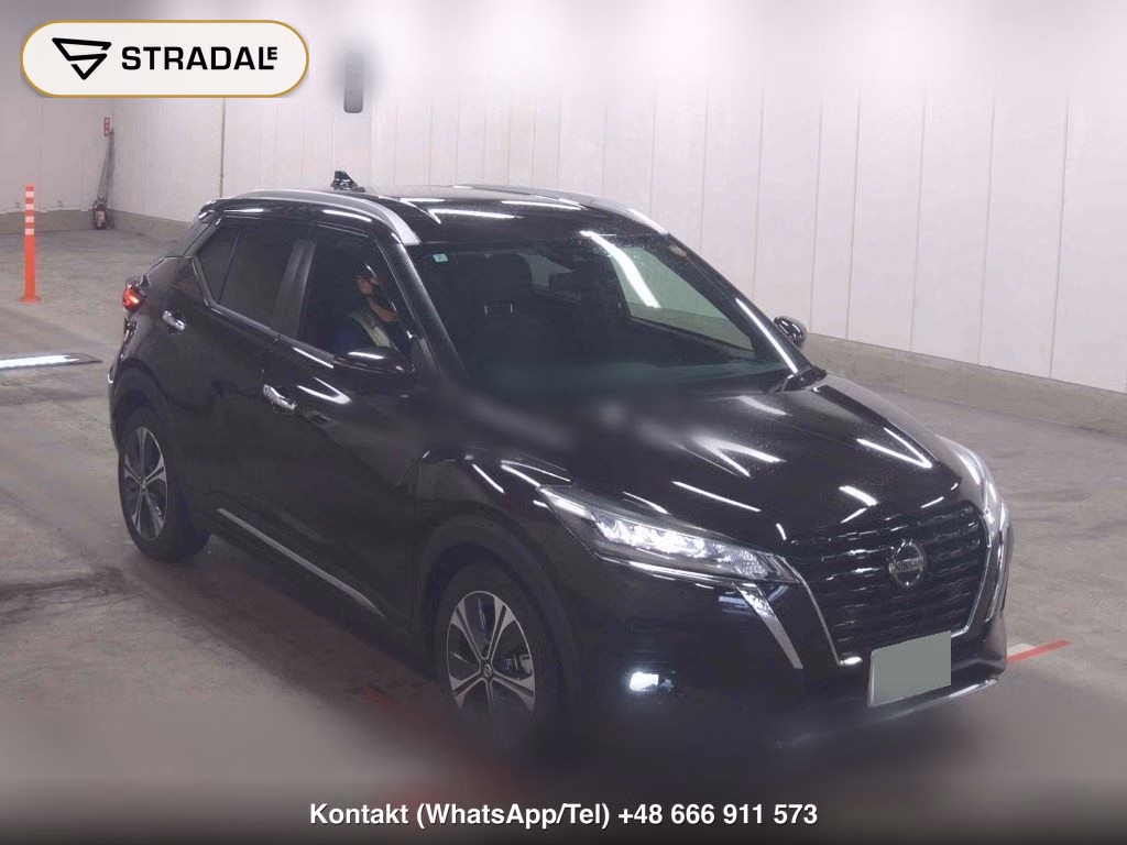 NISSAN KICKS 5D X 2022, aukcja z Japonii, zdjęcie 1