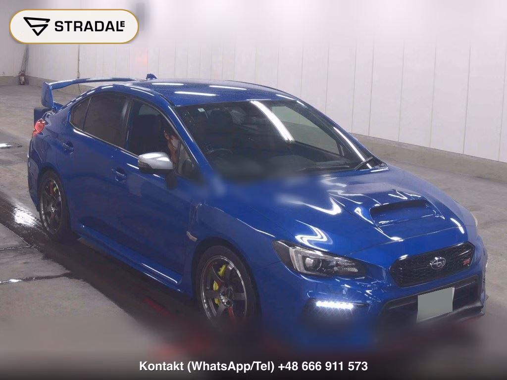 SUBARU WRX STI 4WD STI TYPE S 2020, aukcja z Japonii, zdjęcie 1