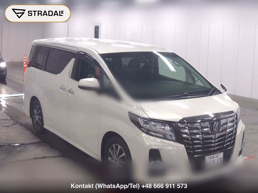 TOYOTA ALPHARD 2.5S C PACKAGE 2016, aukcja z Japonii, zdjęcie 1