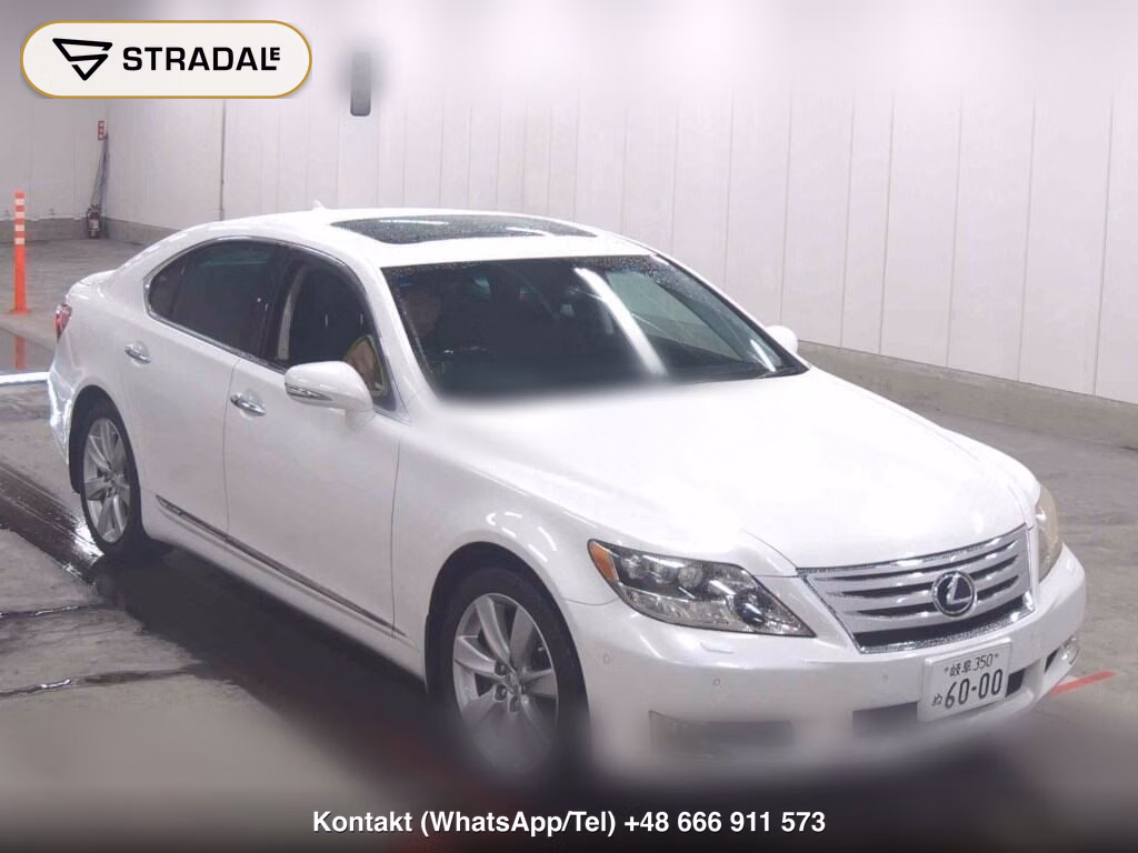 LEXUS LS 4WD LS600H VERSION S I PACKAGE 2010, aukcja z Japonii, zdjęcie 1