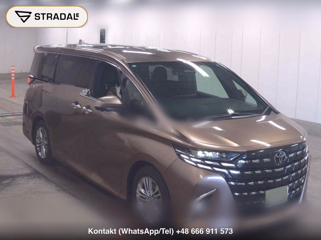 TOYOTA ALPHARD Z 2026, aukcja z Japonii, zdjęcie 1