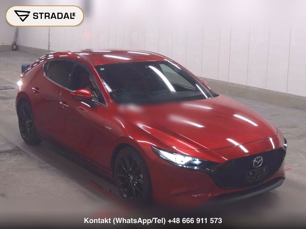 MAZDA MAZDA3 FASTBACK X BURGUNDY SELECTION 2021, aukcja z Japonii, zdjęcie 1