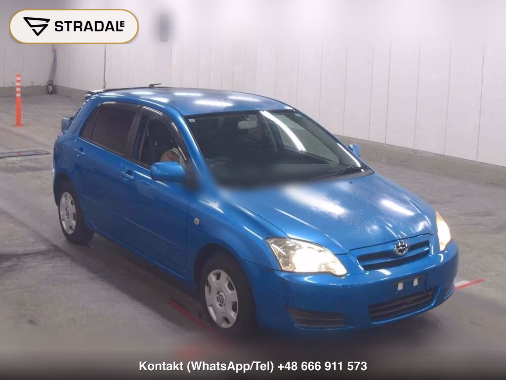 TOYOTA COROLLA RUNX X HID SELECTION 2005, aukcja z Japonii, zdjęcie 1