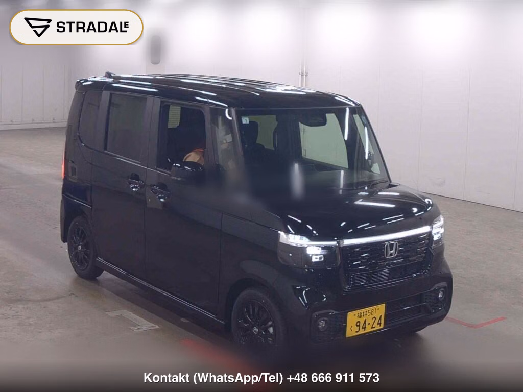 HONDA N-BOX CUSTOM SPECIAL EDITION BLACK STYLE 2026, aukcja z Japonii, zdjęcie 1