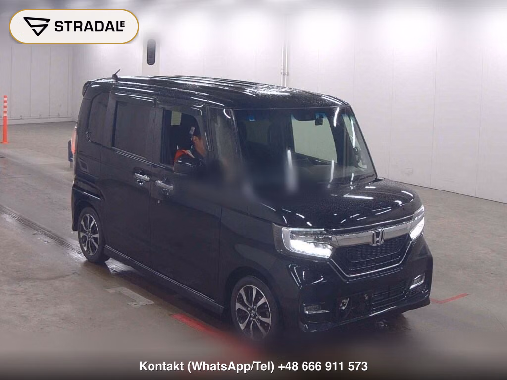 HONDA N-BOX CUSTOM G・L HONDA SENSING 2019, aukcja z Japonii, zdjęcie 1