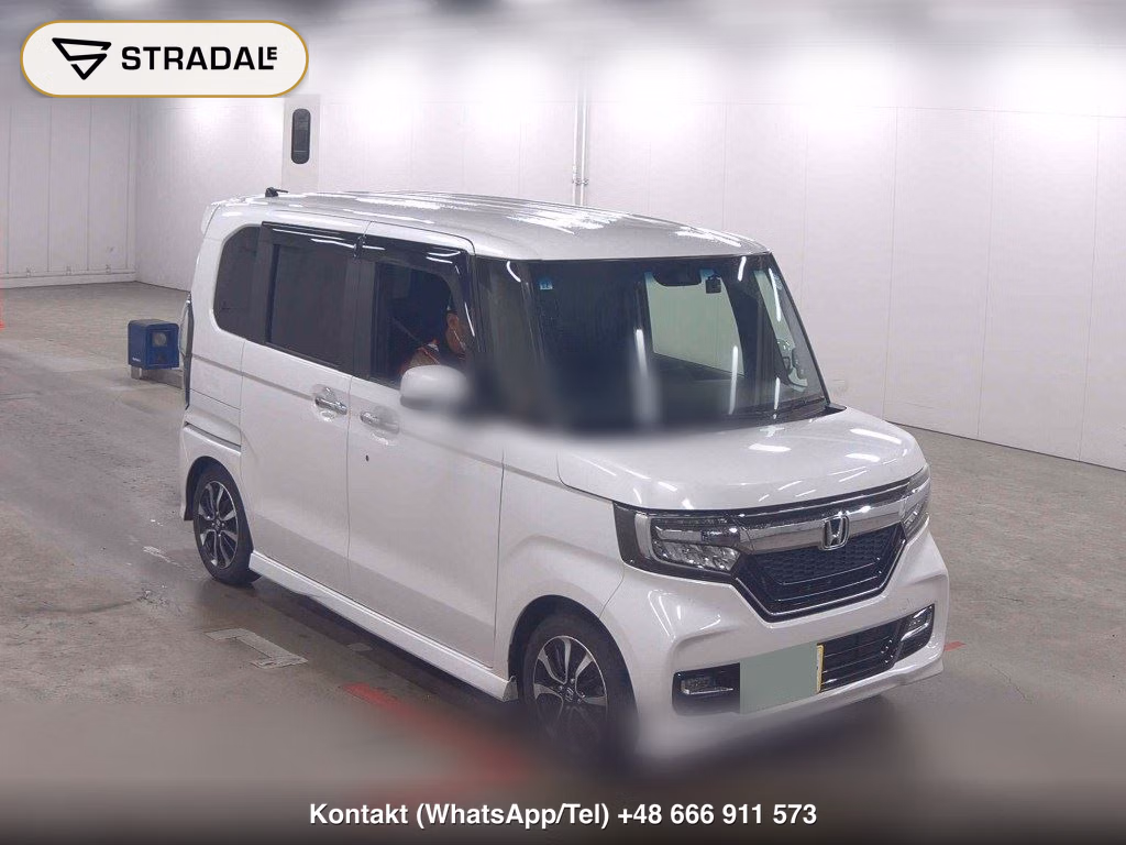 HONDA N-BOX CUSTOM G・L HONDA SENSING 2019, aukcja z Japonii, zdjęcie 1