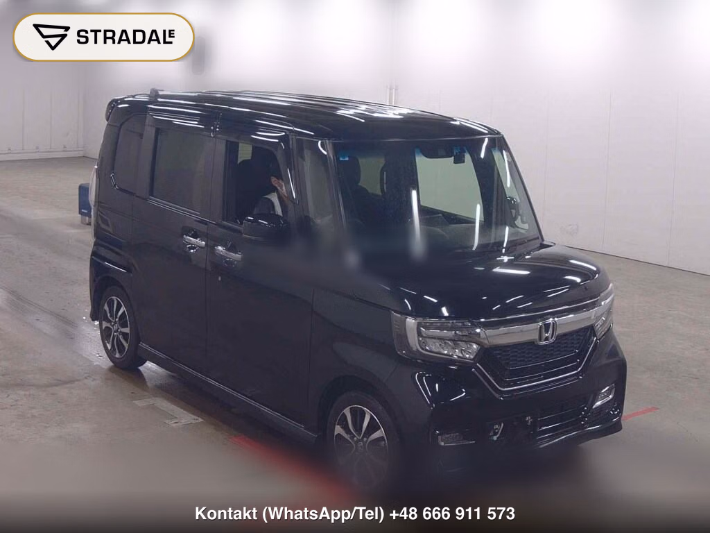 HONDA N-BOX CUSTOM G・L HONDA SENSING 2019, aukcja z Japonii, zdjęcie 1