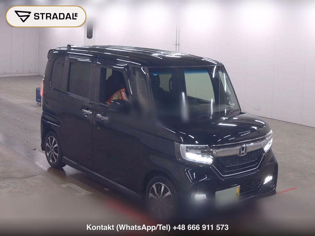 HONDA N-BOX CUSTOM G・L 2018, aukcja z Japonii, zdjęcie 1