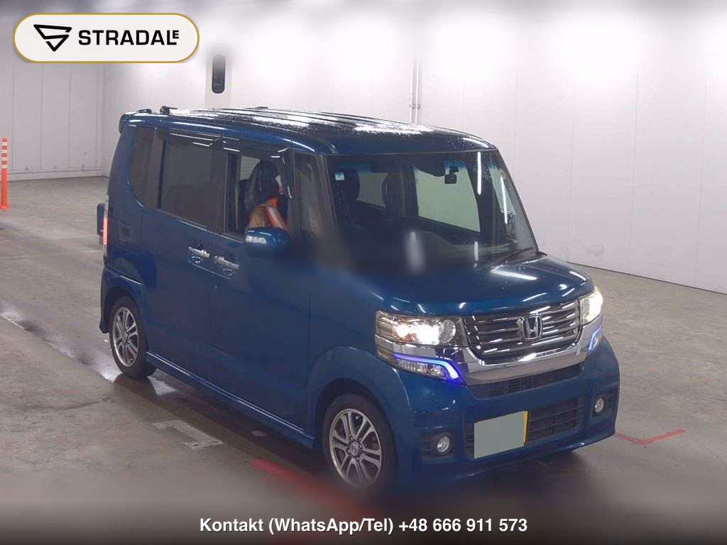 HONDA N-BOX CUSTOM SS PACKAGE 2014, aukcja z Japonii, zdjęcie 1