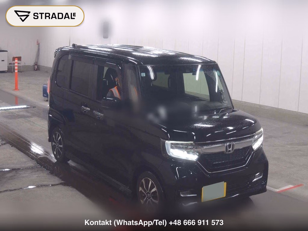 HONDA N-BOX CUSTOM G・L HONDA SENSING 2017, aukcja z Japonii, zdjęcie 1