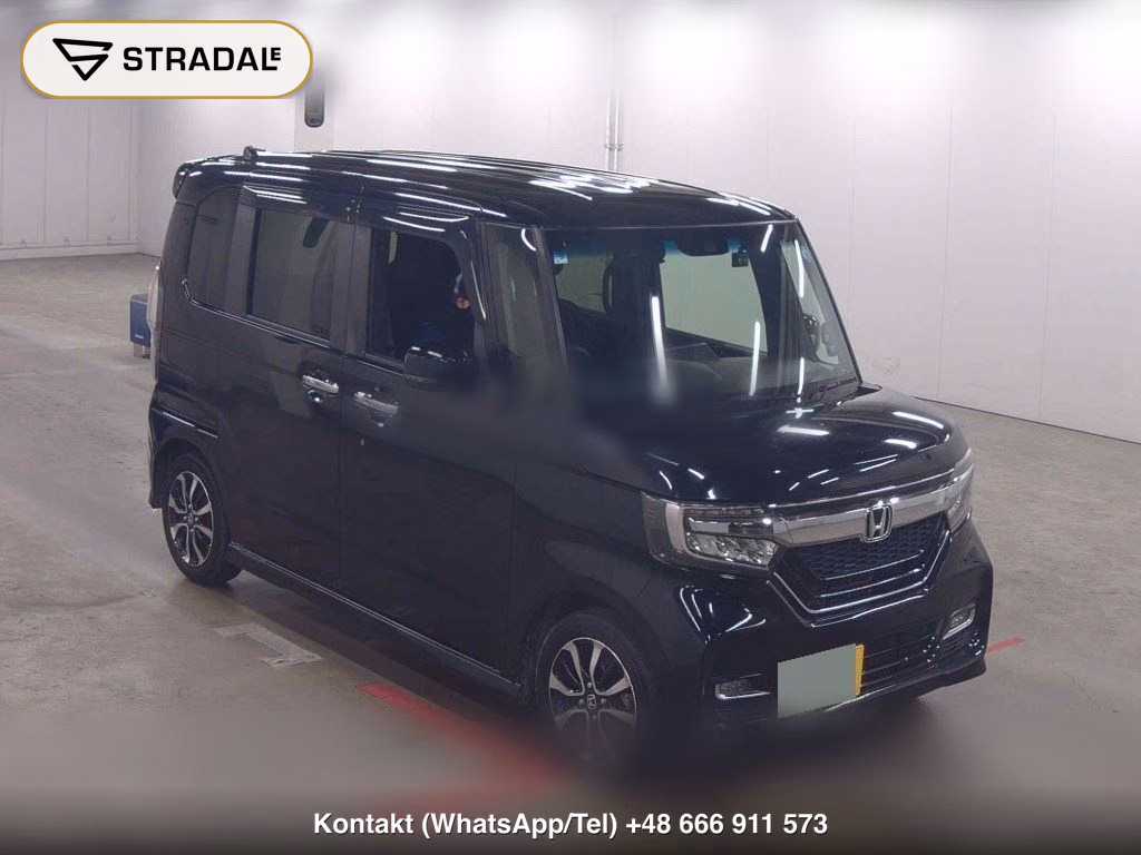 HONDA N-BOX CUSTOM G・L HONDA SENSING 2019, aukcja z Japonii, zdjęcie 1