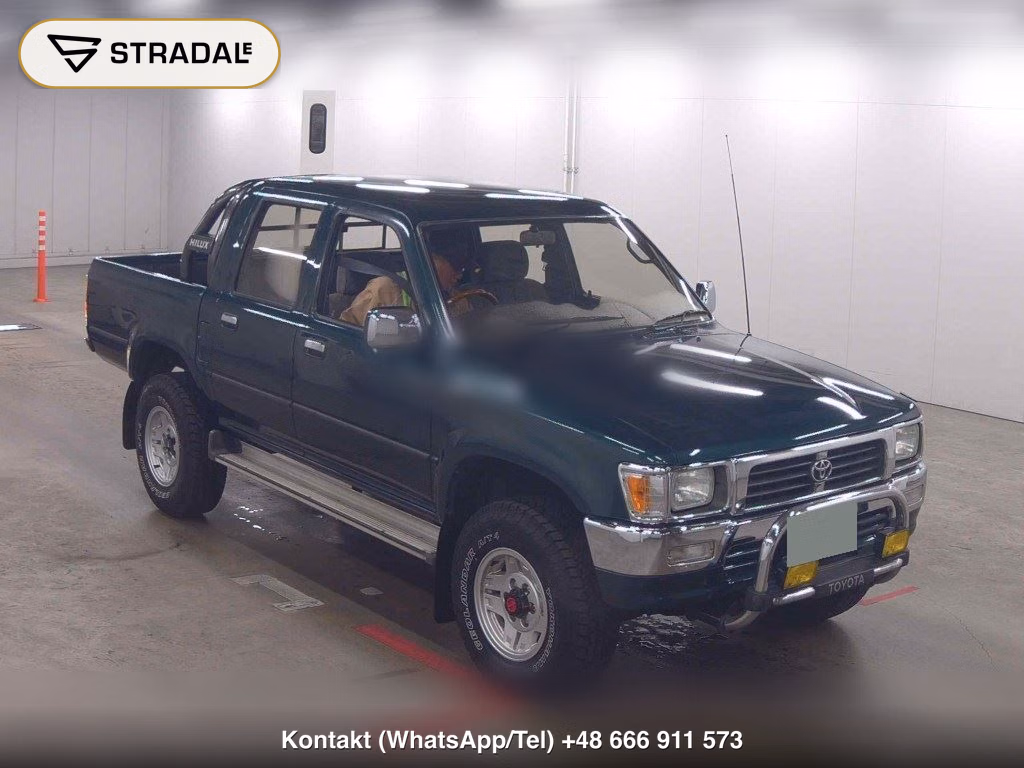 TOYOTA HILUX PICK UP 4D 4WD DOUBLE CAB SSR-X 1996, aukcja z Japonii, zdjęcie 1