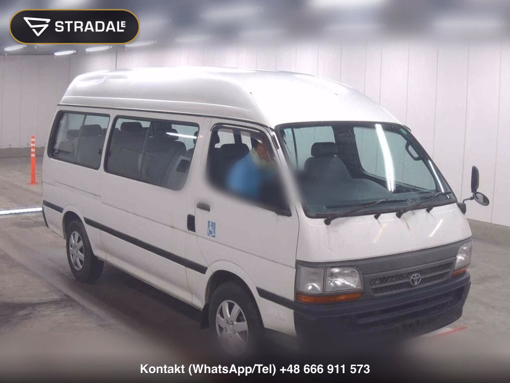 TOYOTA HIACE COMMUTER 4D SUPER LONG GL 2003, aukcja z Japonii, zdjęcie 1