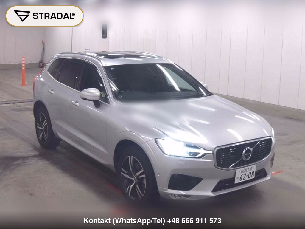 VOLVO XC60 4WD D4 AWD R-DESIGN 2018, aukcja z Japonii, zdjęcie 1